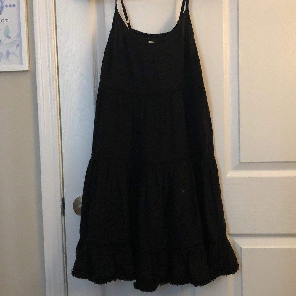 Black summer dress